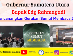 Peringatan Hari Literasi Nasional 2022 : Gubernur Sumatera Utara Mencanangkan Gerakan Sumut Membaca